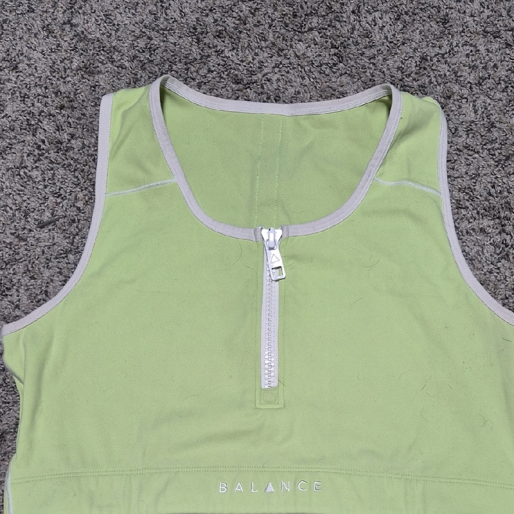 Balance Athletica/Vitality Zip-Up Sports Bra